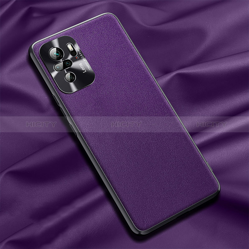 Custodia Lusso Pelle Cover QK1 per Xiaomi Redmi Note 11 SE India 4G Viola