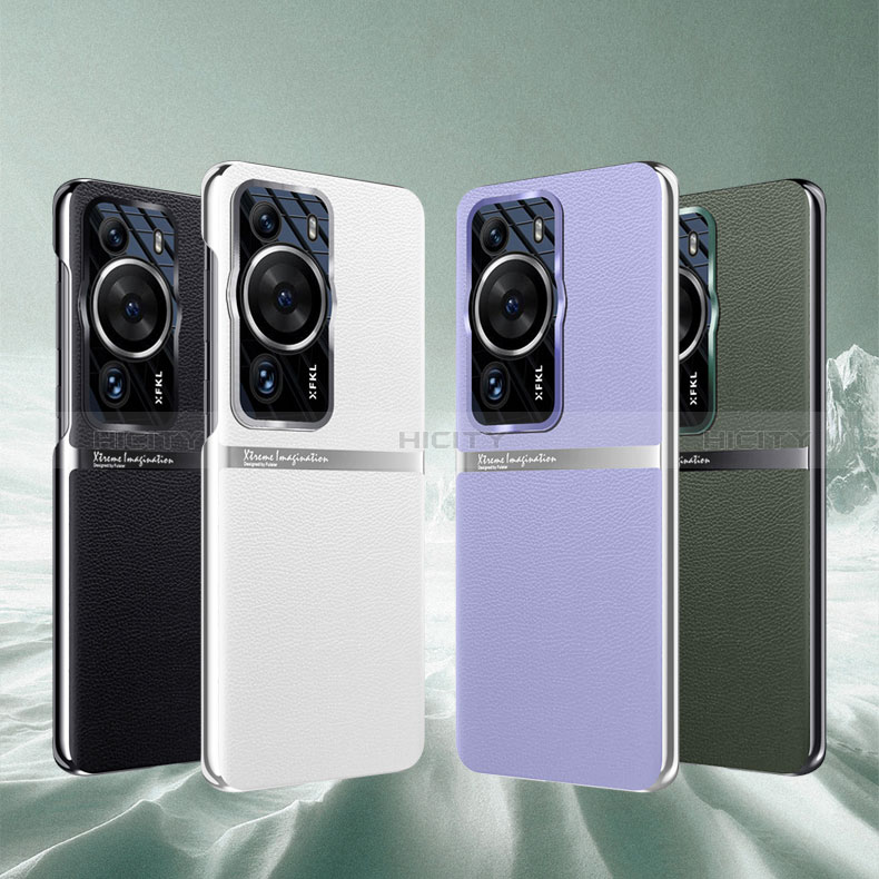 Custodia Lusso Pelle Cover QK2 per Huawei P60 Pro