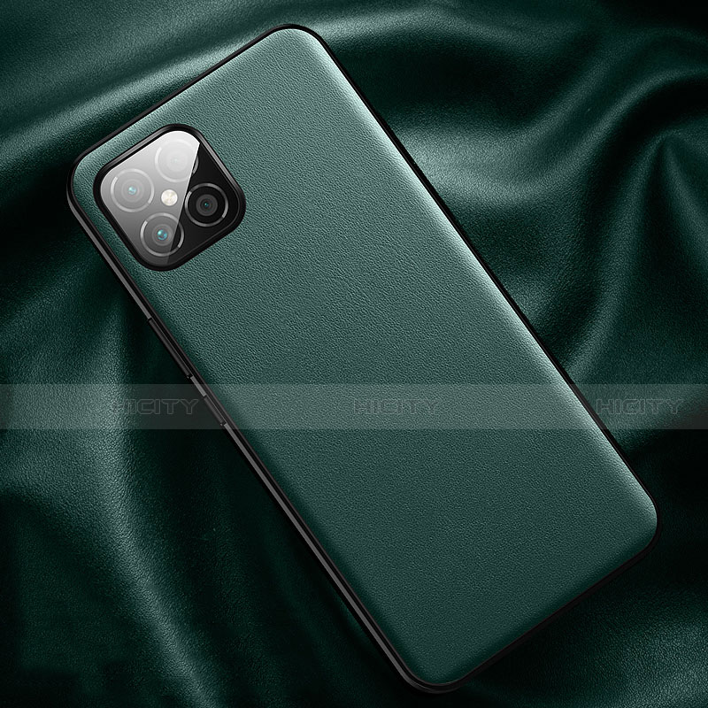 Custodia Lusso Pelle Cover R01 per Huawei Nova 8 SE 5G Verde