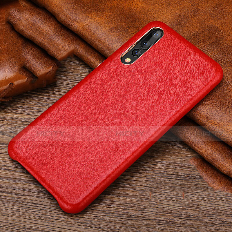 Custodia Lusso Pelle Cover R01 per Huawei P20 Pro