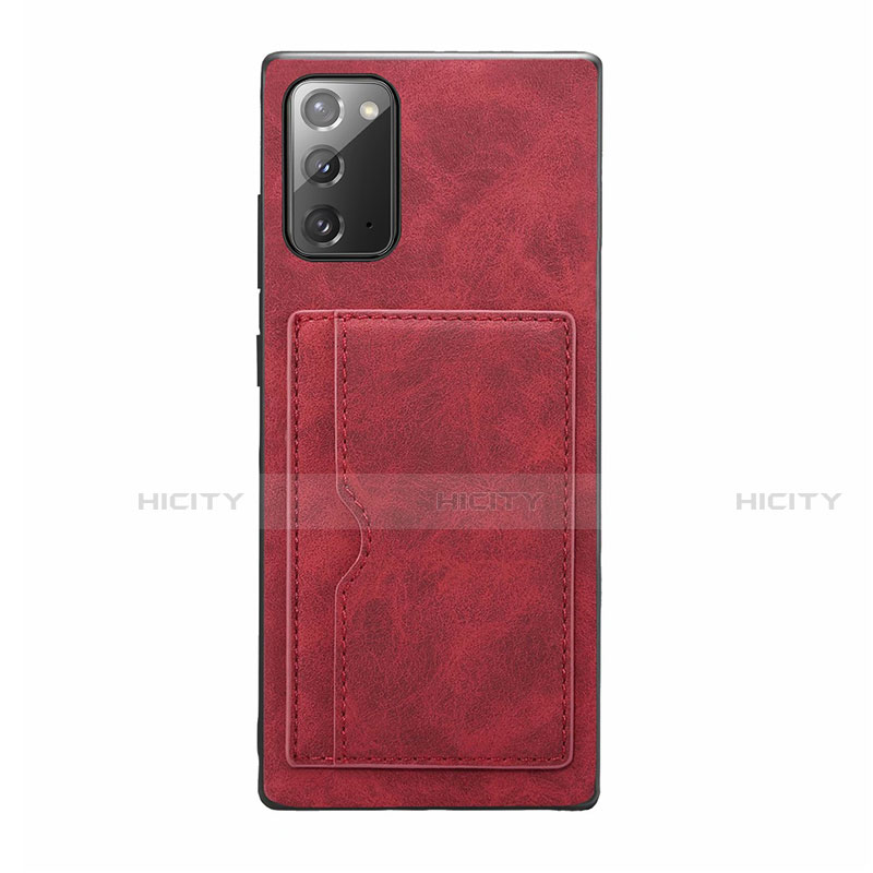 Custodia Lusso Pelle Cover R01 per Samsung Galaxy Note 20 5G Rosso