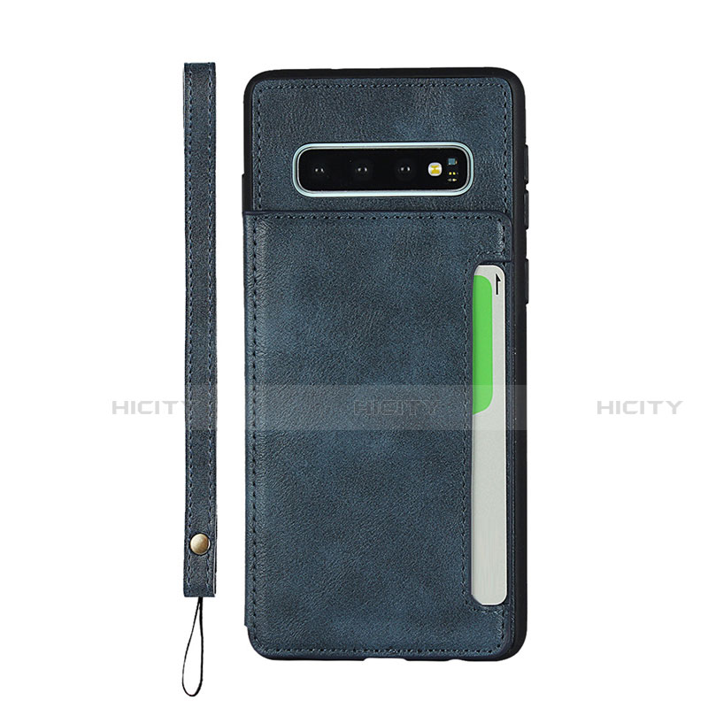 Custodia Lusso Pelle Cover R01 per Samsung Galaxy S10