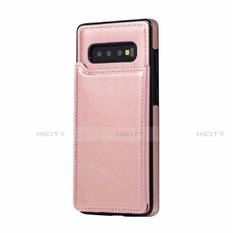 Custodia Lusso Pelle Cover R01 per Samsung Galaxy S10 Plus