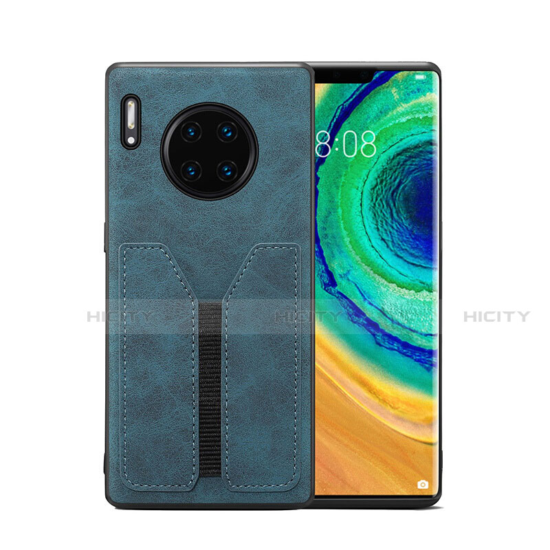 Custodia Lusso Pelle Cover R02 per Huawei Mate 30 Blu