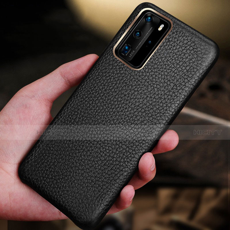 Custodia Lusso Pelle Cover R02 per Huawei P40 Pro