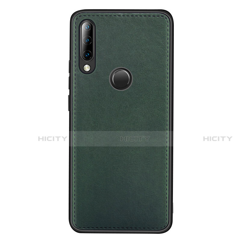 Custodia Lusso Pelle Cover R03 per Huawei Nova 4e Verde