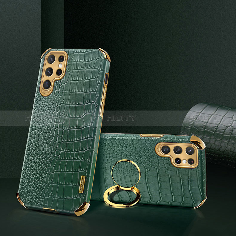 Custodia Lusso Pelle Cover R03 per Samsung Galaxy S24 Ultra 5G Verde