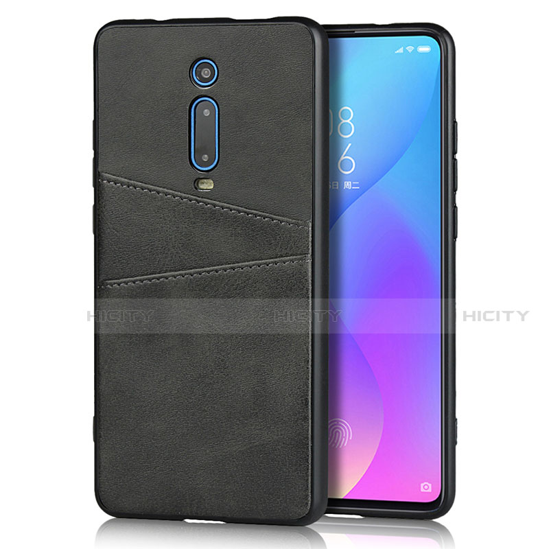 Custodia Lusso Pelle Cover R03 per Xiaomi Mi 9T Nero