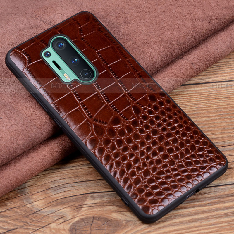 Custodia Lusso Pelle Cover R04 per OnePlus 8 Pro