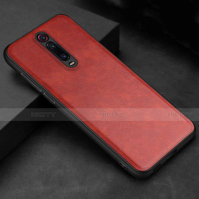 Custodia Lusso Pelle Cover R04 per Xiaomi Mi 9T Pro Rosso