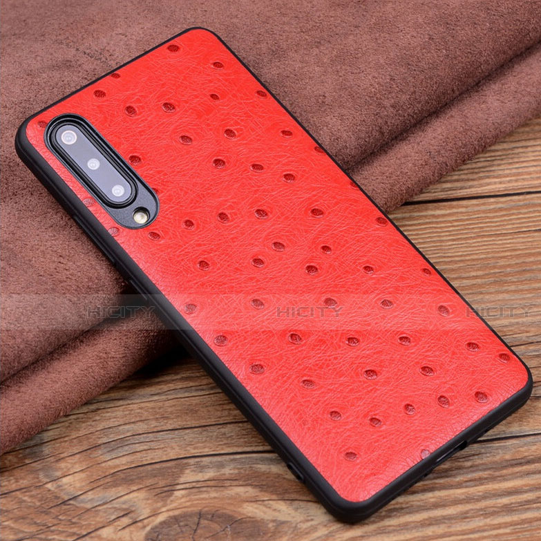 Custodia Lusso Pelle Cover R04 per Xiaomi Mi A3 Rosso