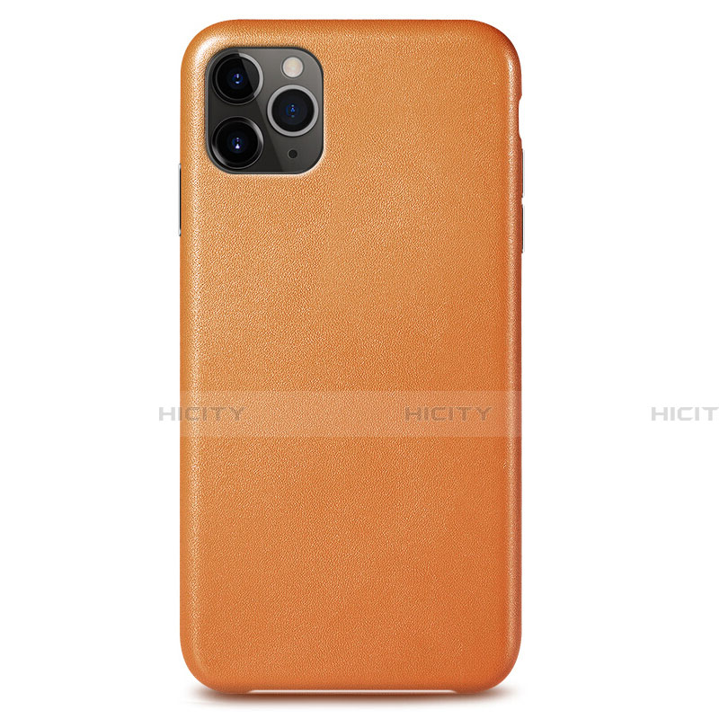 Custodia Lusso Pelle Cover R05 per Apple iPhone 11 Pro Max Arancione