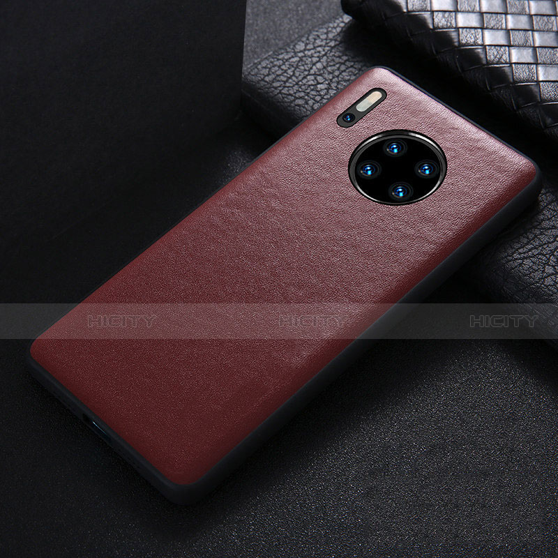 Custodia Lusso Pelle Cover R05 per Huawei Mate 30 Pro 5G Rosso Rosa