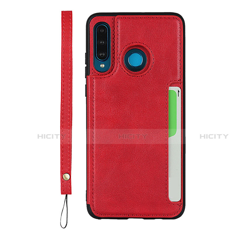 Custodia Lusso Pelle Cover R05 per Huawei Nova 4e