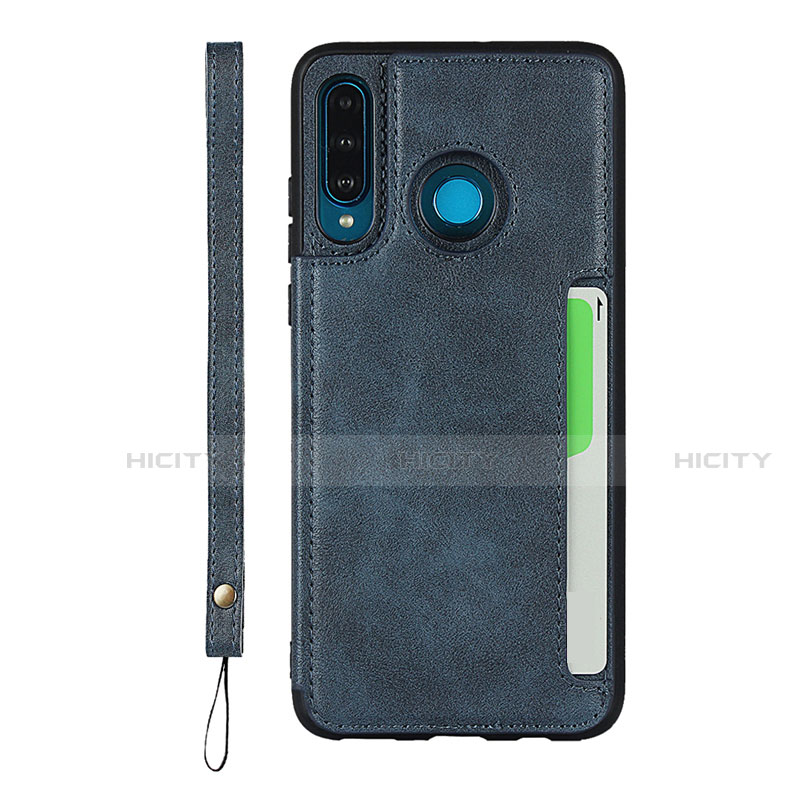 Custodia Lusso Pelle Cover R05 per Huawei P30 Lite