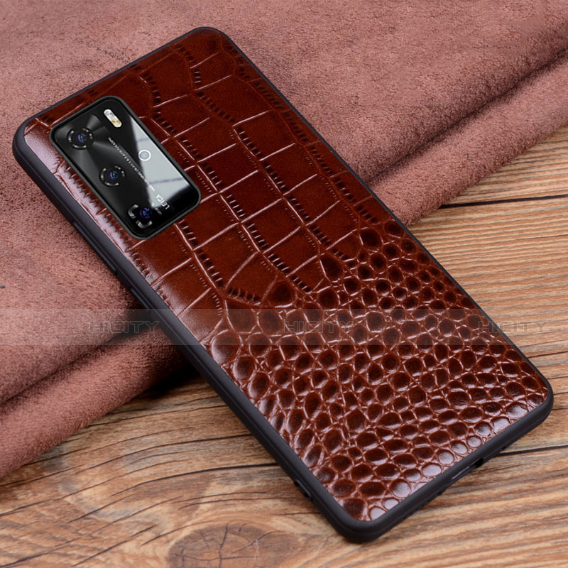 Custodia Lusso Pelle Cover R05 per Huawei P40 Pro