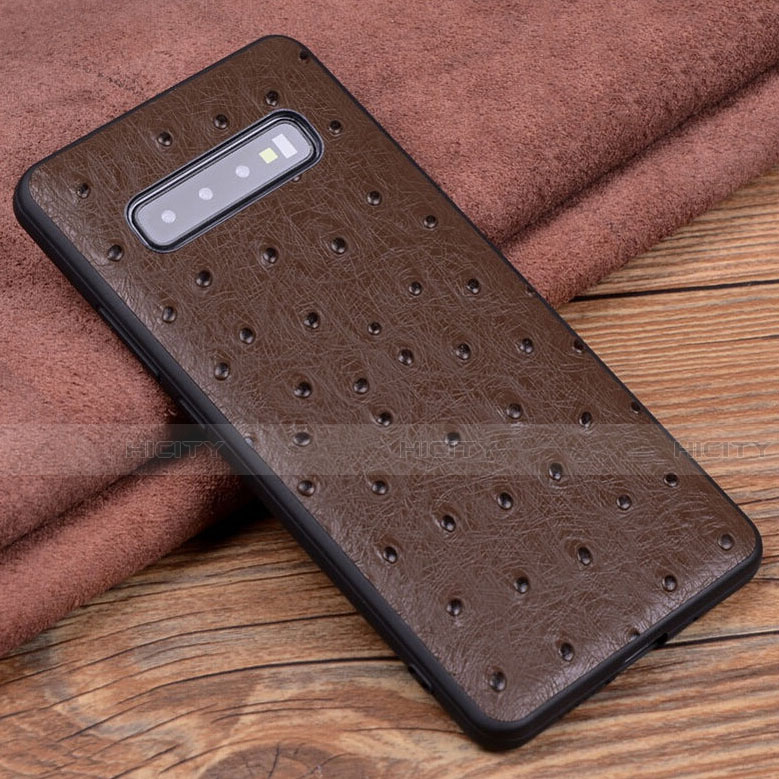 Custodia Lusso Pelle Cover R05 per Samsung Galaxy S10 5G