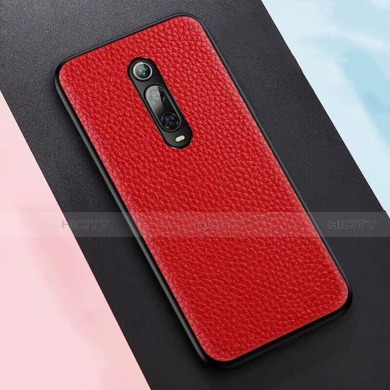 Custodia Lusso Pelle Cover R05 per Xiaomi Mi 9T Pro Rosso