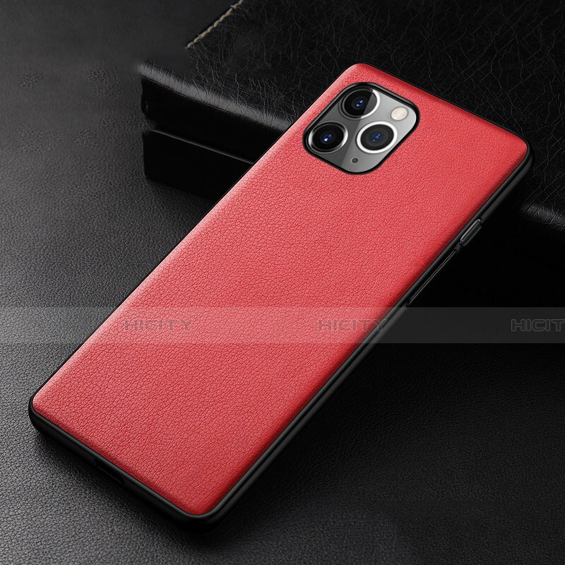 Custodia Lusso Pelle Cover R06 per Apple iPhone 11 Pro Rosso