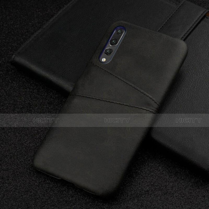 Custodia Lusso Pelle Cover R06 per Huawei P20 Pro Nero