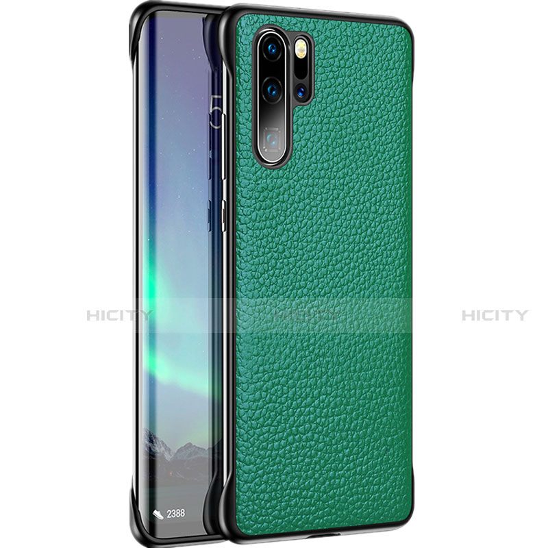 Custodia Lusso Pelle Cover R07 per Huawei P30 Pro New Edition Verde