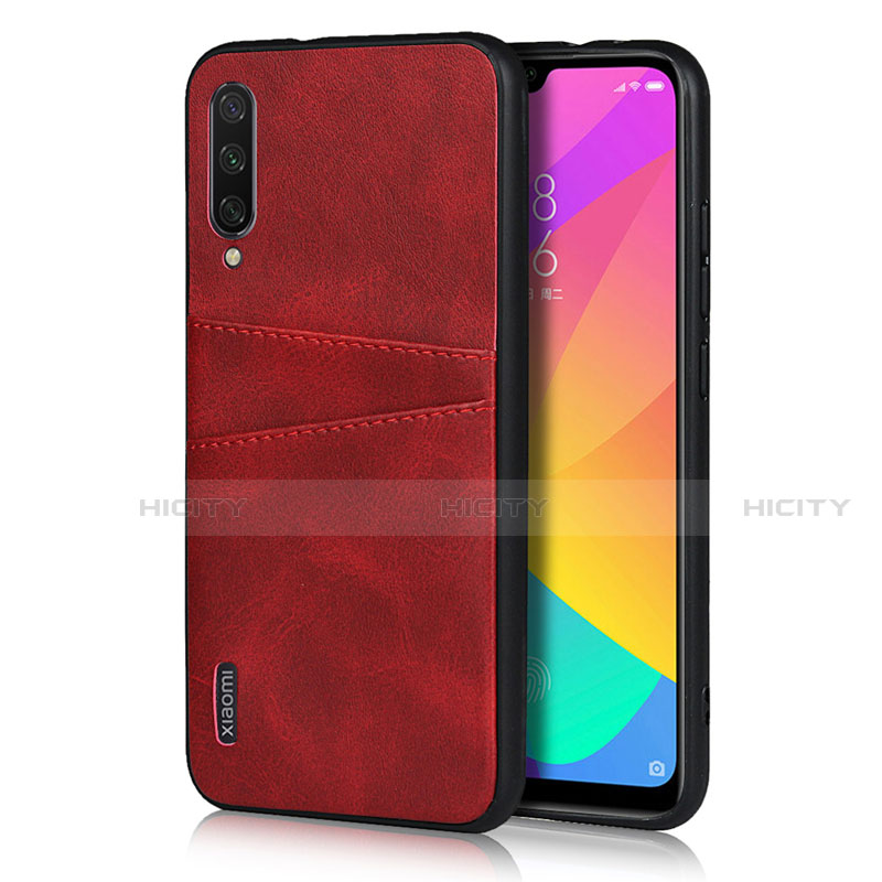 Custodia Lusso Pelle Cover R08 per Xiaomi Mi A3 Rosso Rosa