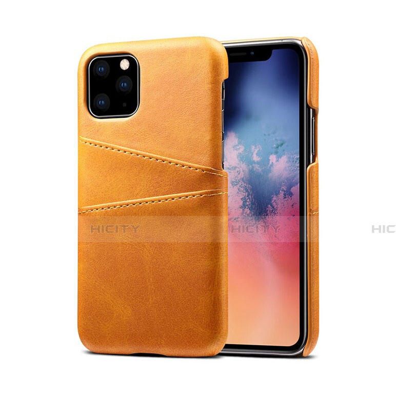 Custodia Lusso Pelle Cover R10 per Apple iPhone 11 Pro Max Arancione