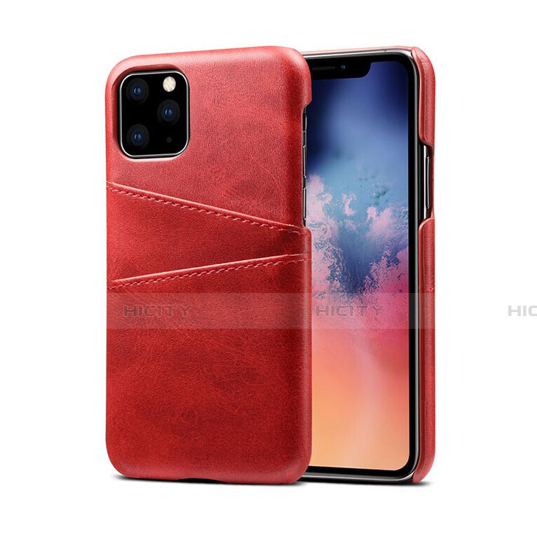 Custodia Lusso Pelle Cover R10 per Apple iPhone 11 Pro Rosso