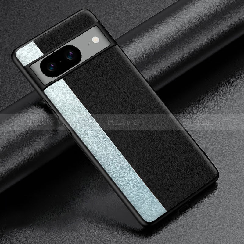 Custodia Lusso Pelle Cover S01 per Google Pixel 8 5G Nero