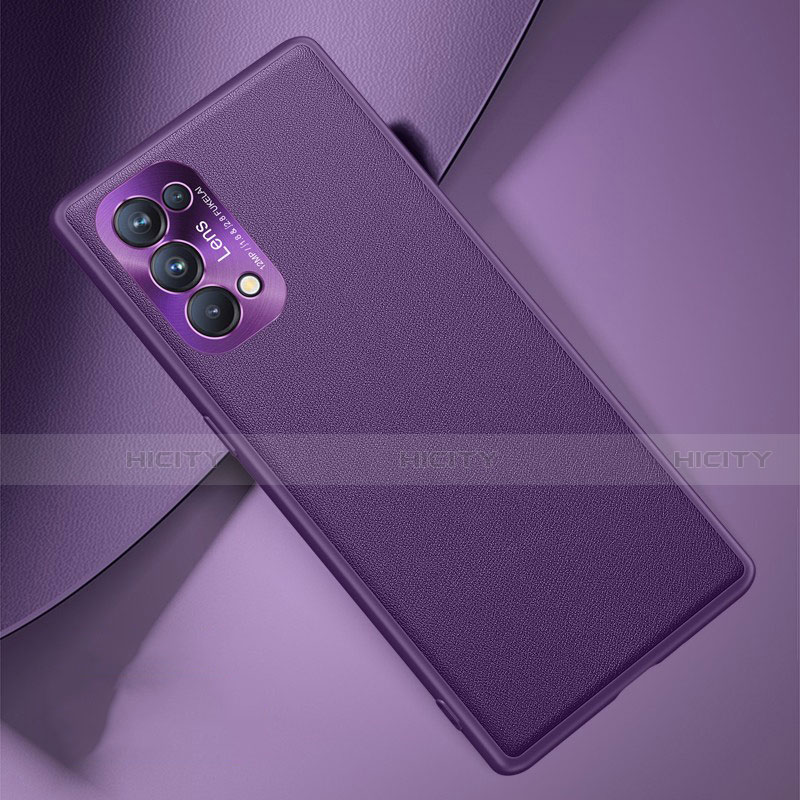 Custodia Lusso Pelle Cover S01 per Oppo Find X3 Lite 5G