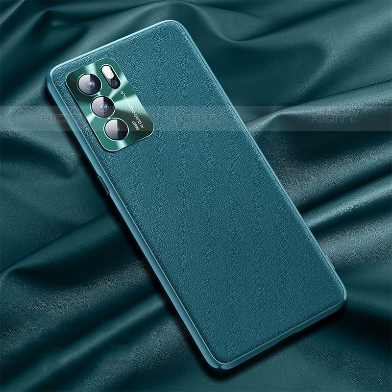 Custodia Lusso Pelle Cover S01 per Oppo Reno6 Pro 5G India