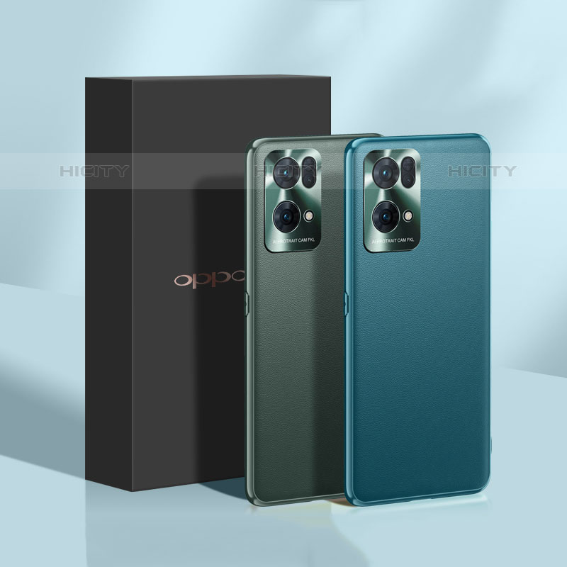 Custodia Lusso Pelle Cover S01 per Oppo Reno7 SE 5G