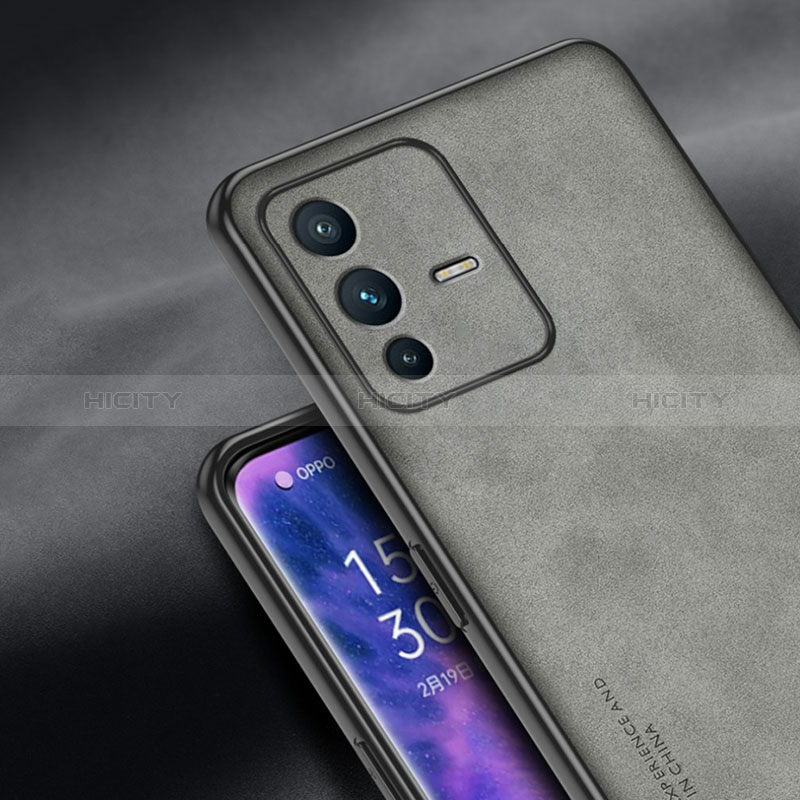 Custodia Lusso Pelle Cover S01 per Vivo V23 Pro 5G