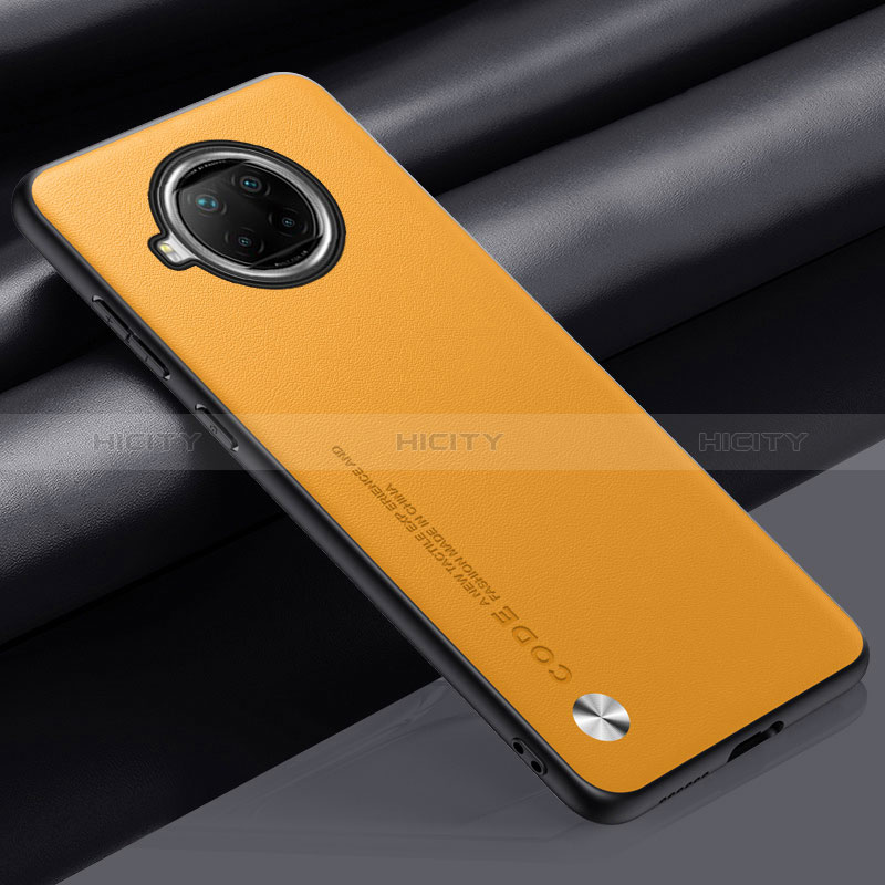 Custodia Lusso Pelle Cover S01 per Xiaomi Mi 10T Lite 5G Giallo