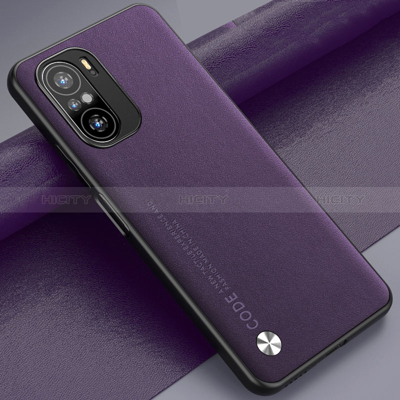 Custodia Lusso Pelle Cover S01 per Xiaomi Mi 11X Pro 5G Viola