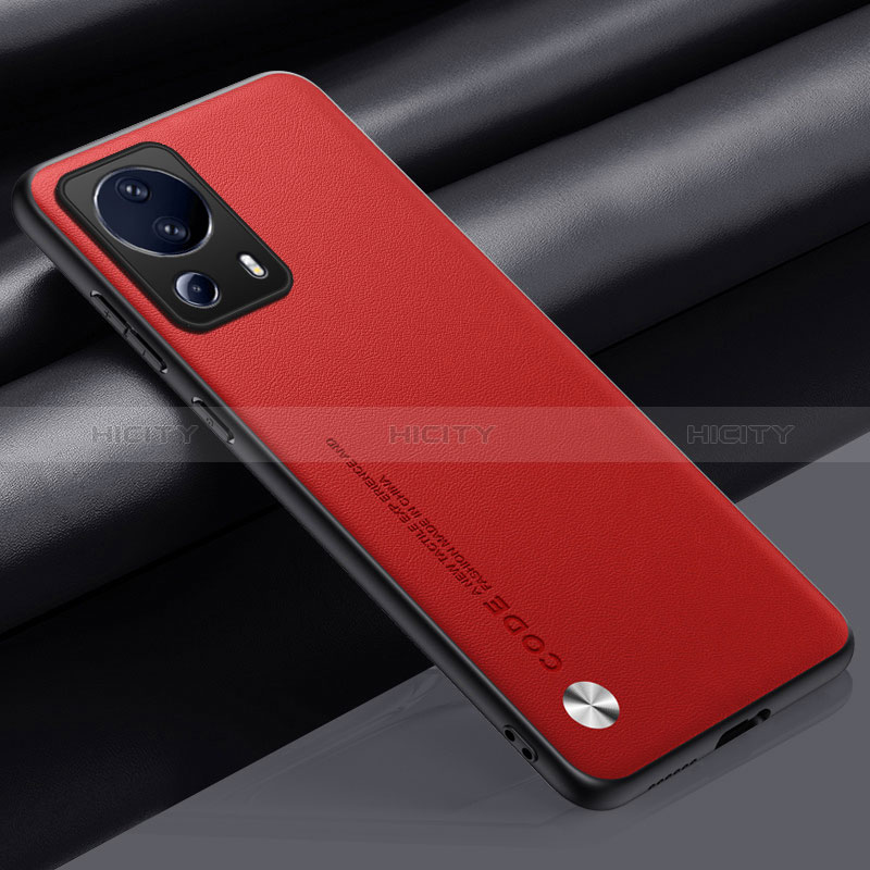 Custodia Lusso Pelle Cover S01 per Xiaomi Mi 12 Lite NE 5G Rosso