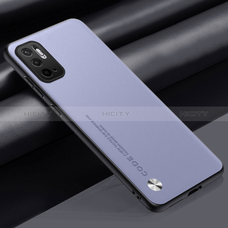 Custodia Lusso Pelle Cover S01 per Xiaomi POCO M3 Pro 5G Lavanda