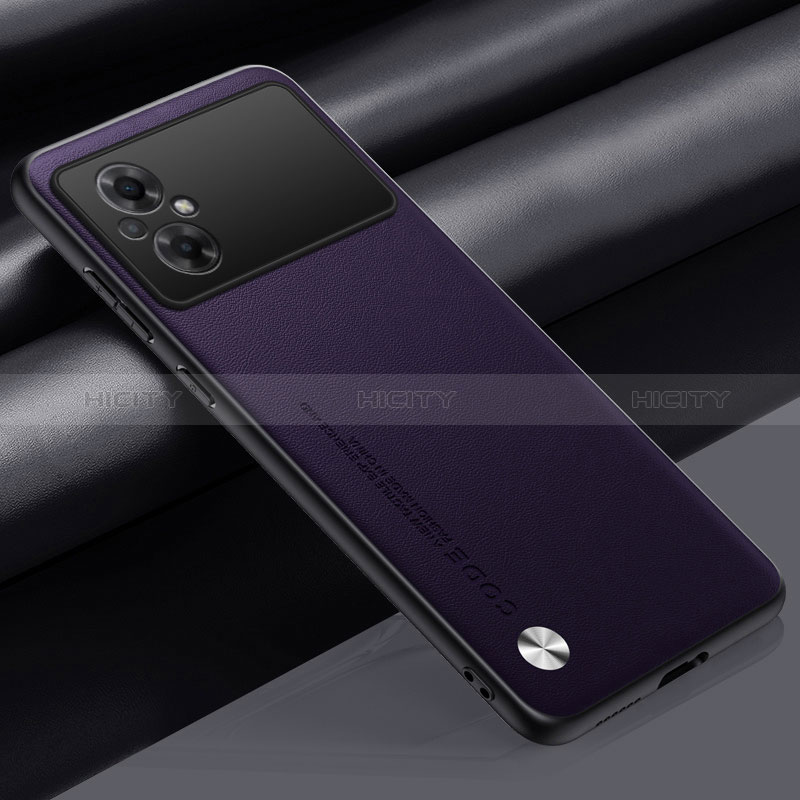 Custodia Lusso Pelle Cover S01 per Xiaomi Poco M5 4G Viola