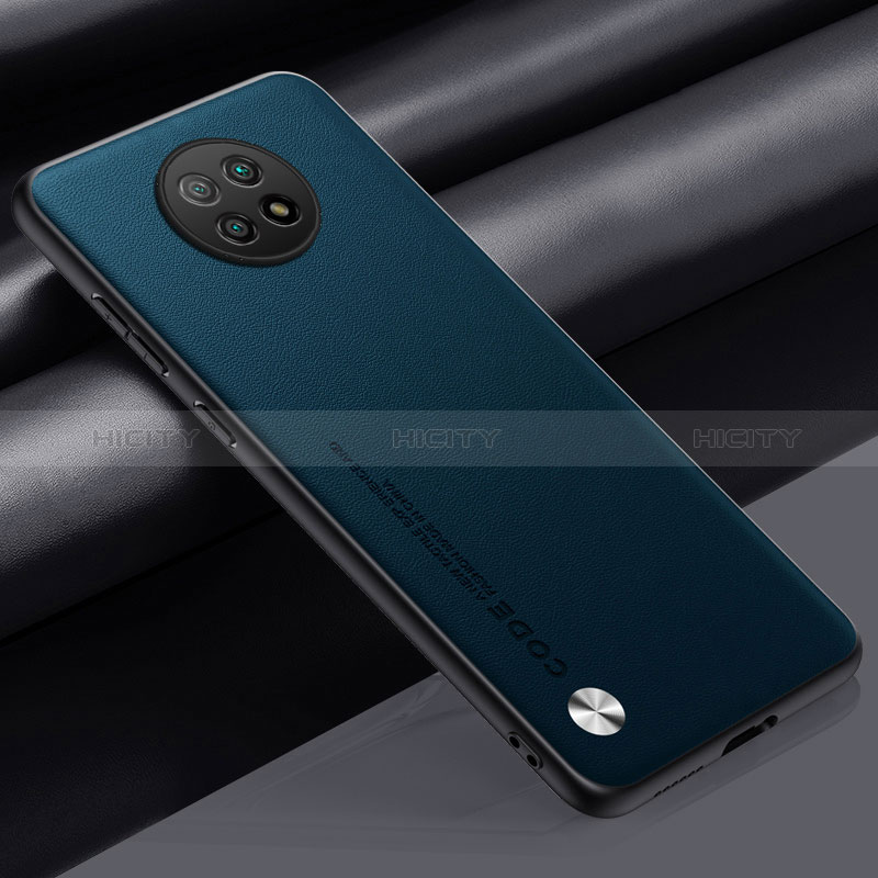 Custodia Lusso Pelle Cover S01 per Xiaomi Redmi Note 9 5G Verde