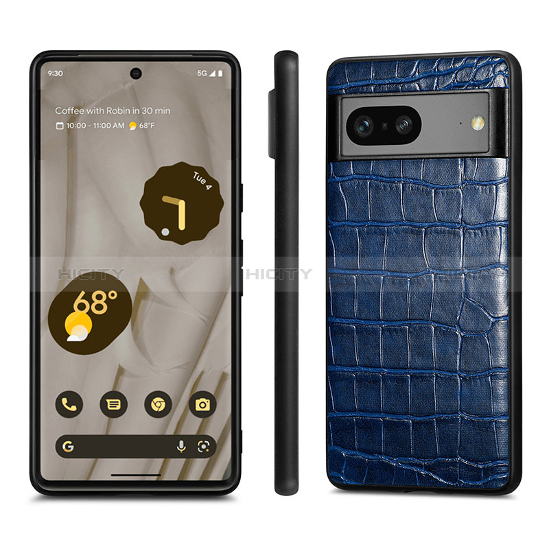 Custodia Lusso Pelle Cover S01D per Google Pixel 7a 5G