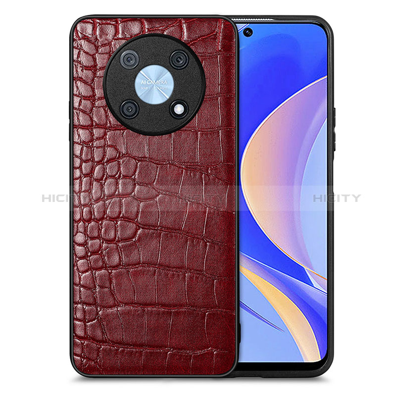 Custodia Lusso Pelle Cover S01D per Huawei Enjoy 50 Pro