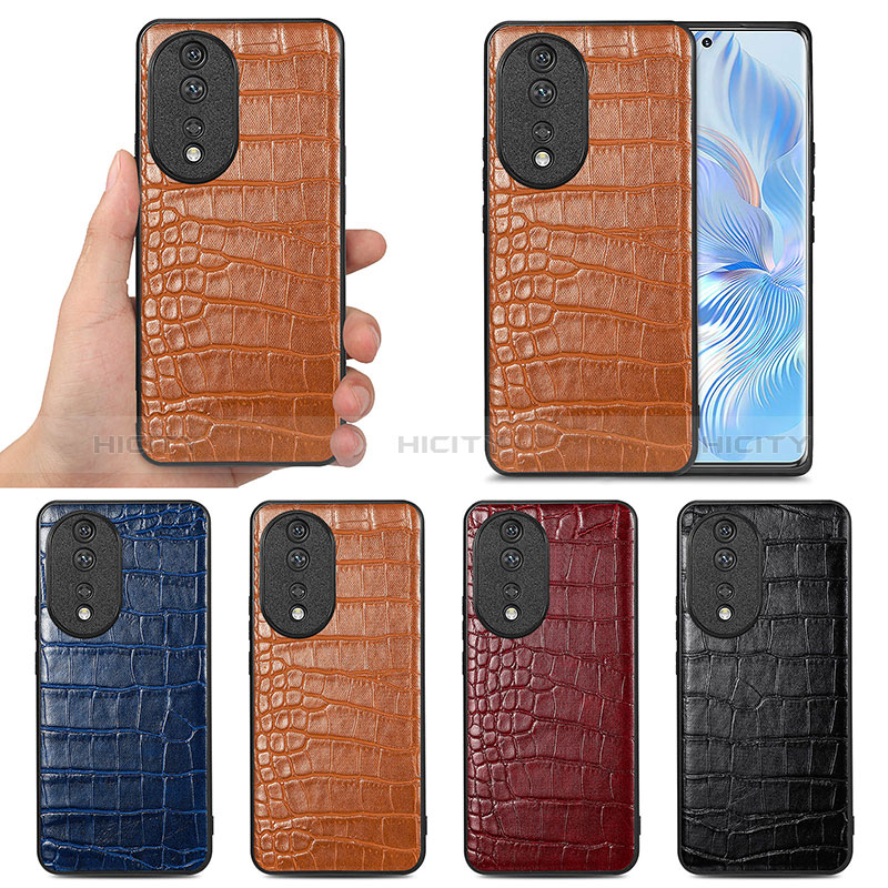 Custodia Lusso Pelle Cover S01D per Huawei Honor 80 5G