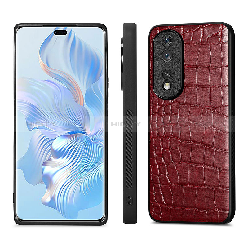 Custodia Lusso Pelle Cover S01D per Huawei Honor 80 Pro 5G