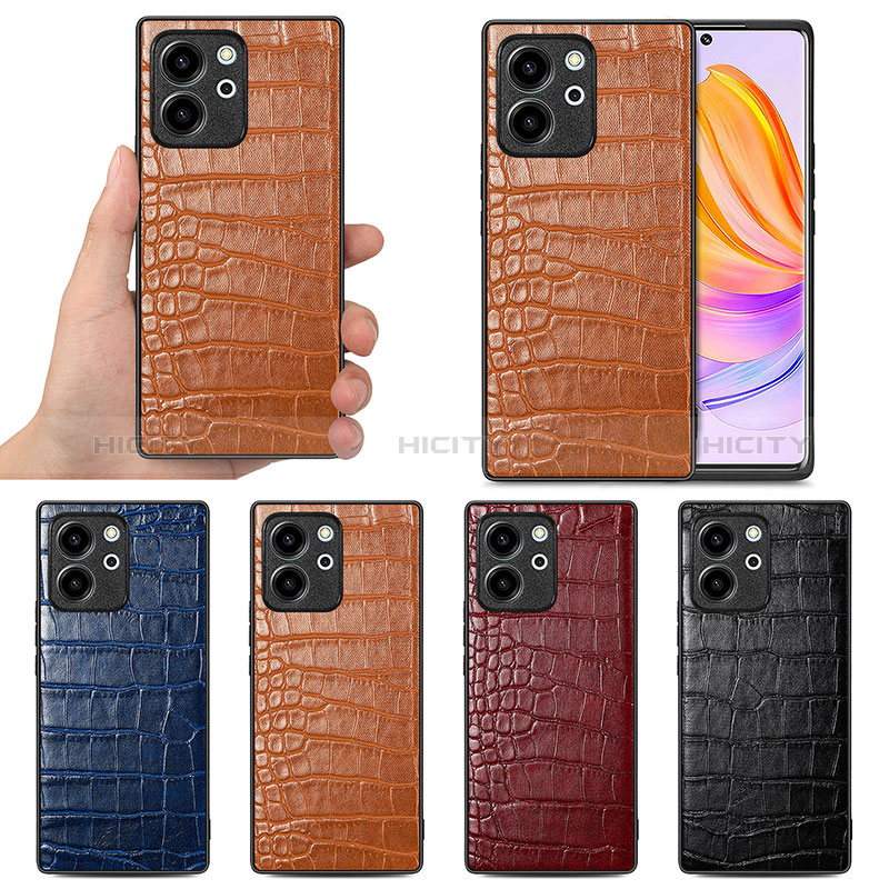 Custodia Lusso Pelle Cover S01D per Huawei Honor 80 SE 5G