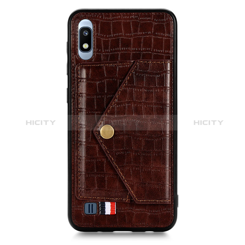 Custodia Lusso Pelle Cover S01D per Samsung Galaxy A10