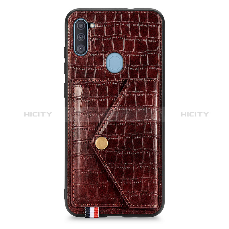 Custodia Lusso Pelle Cover S01D per Samsung Galaxy M11