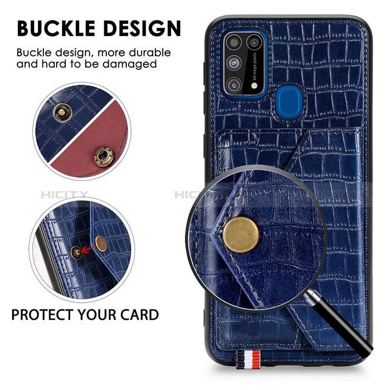 Custodia Lusso Pelle Cover S01D per Samsung Galaxy M31