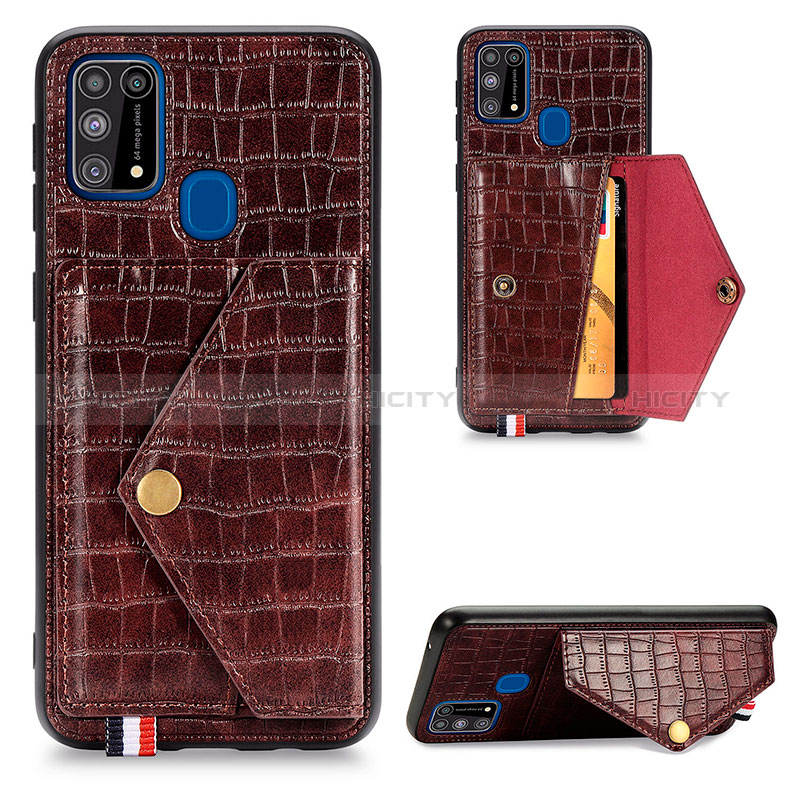 Custodia Lusso Pelle Cover S01D per Samsung Galaxy M31