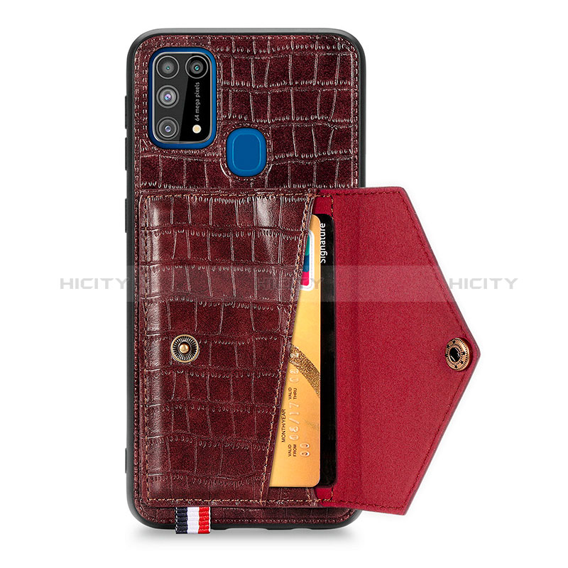 Custodia Lusso Pelle Cover S01D per Samsung Galaxy M31