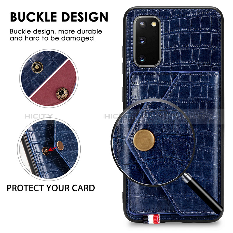 Custodia Lusso Pelle Cover S01D per Samsung Galaxy S20